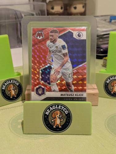 Mateusz Klich 2022 Panini Mosaic Red Mosaic Prizm