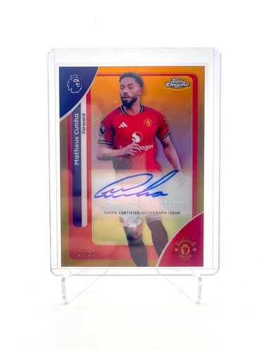 Matheus Cunha 2025 Topps Chrome /50