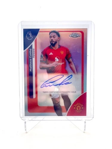 Matheus Cunha 2025 Topps Chrome