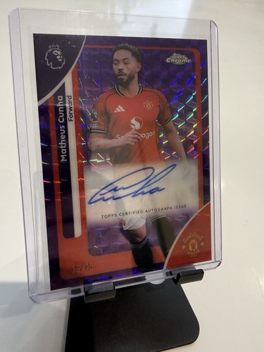 Matheus Cunha 2025 Topps Premier League /75