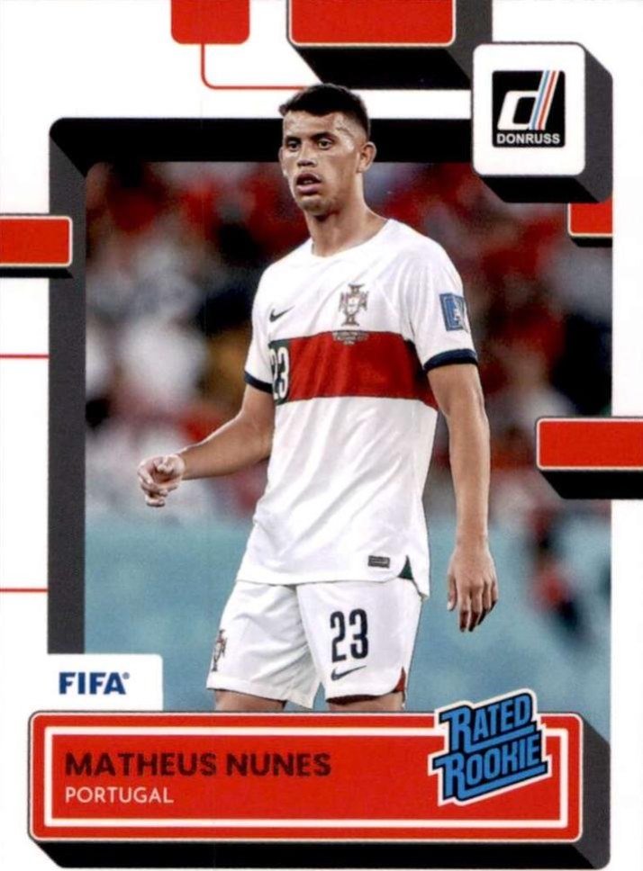 Matheus Nunes 2022 Panini Donruss Soccer 188