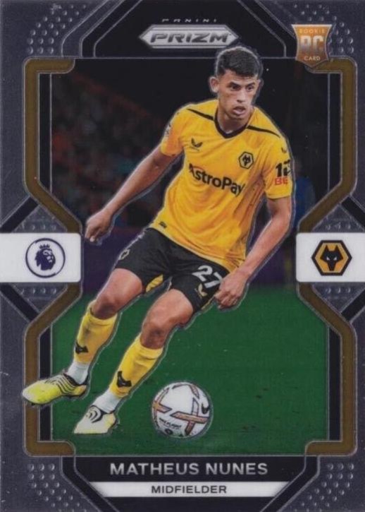 Matheus Nunes 2022 Panini Prizm Premier League 255