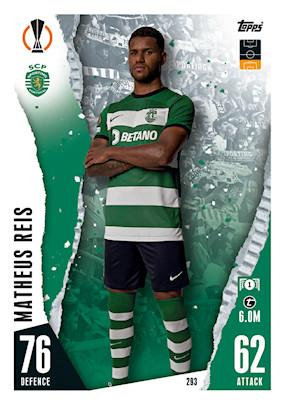 Matheus Reis 2023 Topps Match Attax UEFA Club Competitions