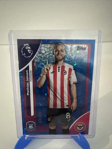 Mathias Jensen 2026 Topps Premier League /150
