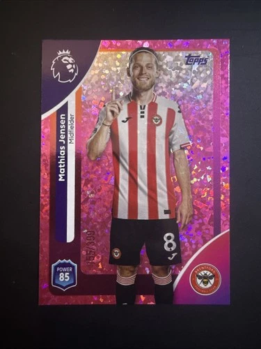 Mathias Jensen 2026 Topps Premier League /399