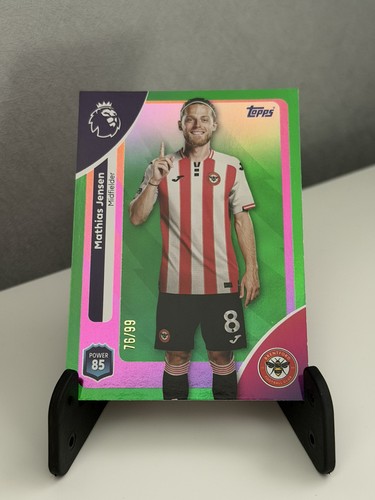 Mathias Jensen 2025 Topps Premier League /99