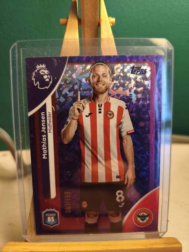 Mathias Jensen 2025 Topps Premier League Sparkle /199