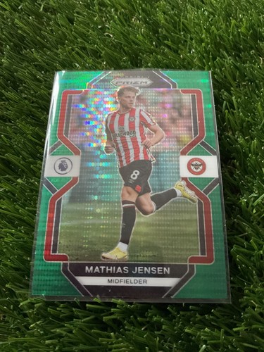 Mathias Jensen 2022 Panini Prizm Green Pulsar