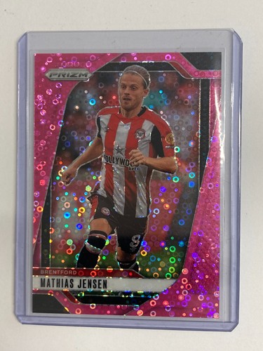 Mathias Jensen 2024 Panini Prizm Pink Breakaway /149