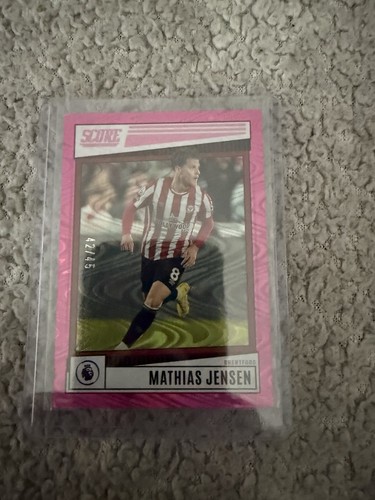 Mathias Jensen 2022 Panini Prizm Premier League