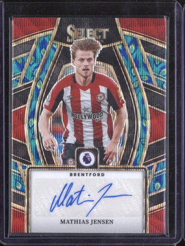Mathias Jensen 2023 Panini Select Peacock