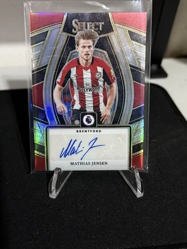 Mathias Jensen 2023 Panini Select Silver