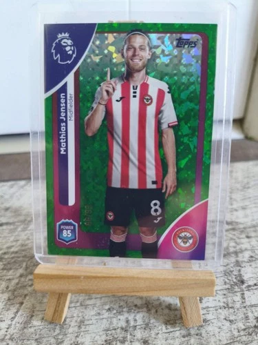 Mathias Jensen 2025 Topps Premier League Sparkle /99