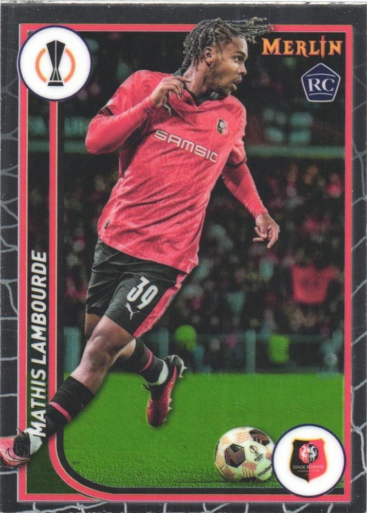 Mathis Lambourde 2023 Topps Merlin UEFA Club Competitions