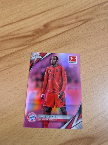 Mathys Tel 2024 Topps Bundesliga Rosa /199