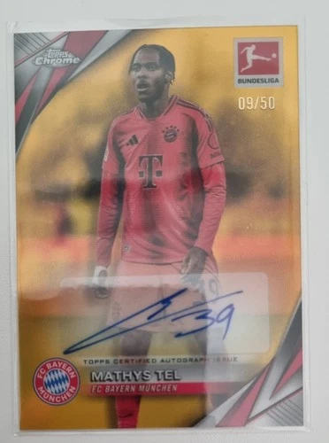 Mathys Tel 2024 Topps Chrome /50