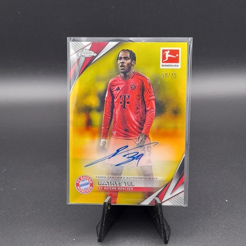 Mathys Tel 2025 Topps Chrome 58/75