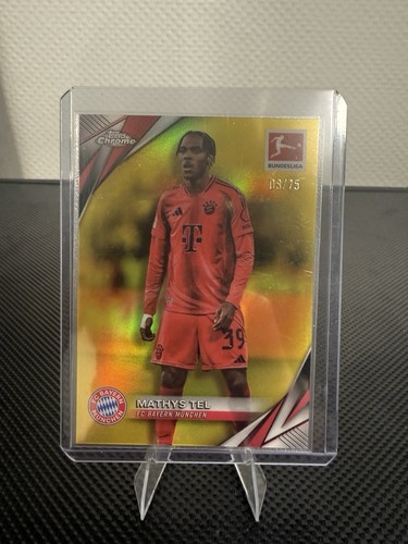 Mathys Tel 2024 Topps Chrome /75