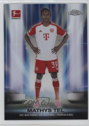 Mathys Tel 2023 Topps Chrome Bundesliga