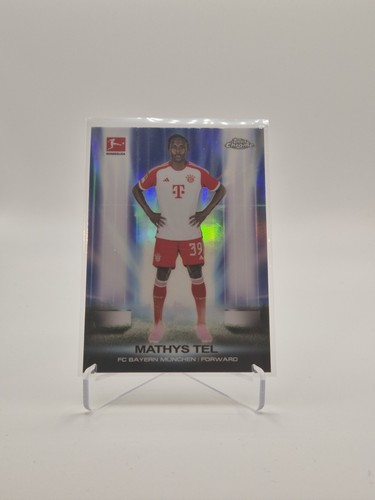 Mathys Tel 2024 Topps Chrome Bundesliga