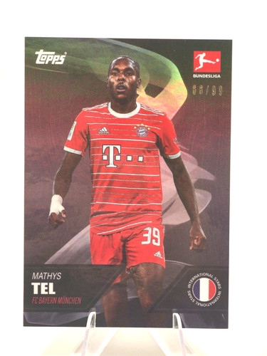 Mathys Tel 2023 Topps Chrome Green Refractor /99