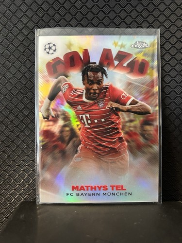 Mathys Tel 2024 Topps Chrome Orange Lava
