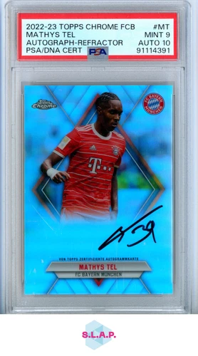 Mathys Tel 2023 Topps Chrome Refractor /49