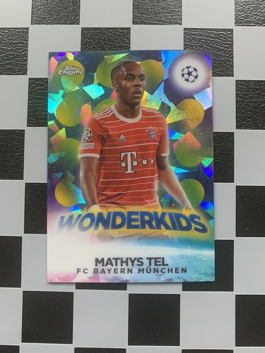 Mathys Tel 2023 Topps Chrome Sapphire /99