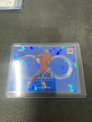 Mathys Tel 2024 Topps Chrome Sapphire Green