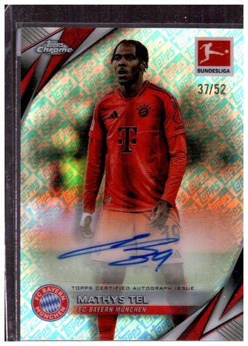 Mathys Tel 2024 Topps Chrome Toppsfractor /52