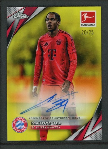 Mathys Tel 2025 Topps Cromo Bundesliga /75