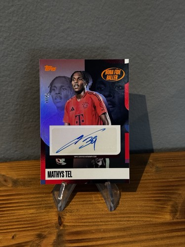 Mathys Tel 2024 Topps FC Bayern München /25