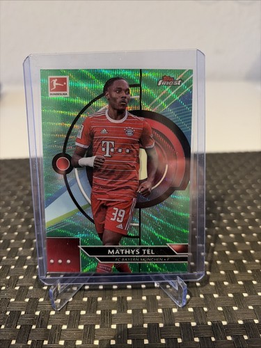 Mathys Tel 2022 Topps Finest Green Wave Refractor /99