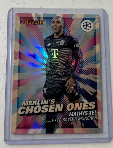 Mathys Tel 2023 Topps Merlin Chrome