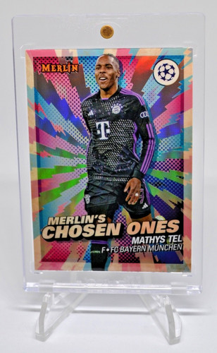 Mathys Tel 2023 Topps Merlin Chrome