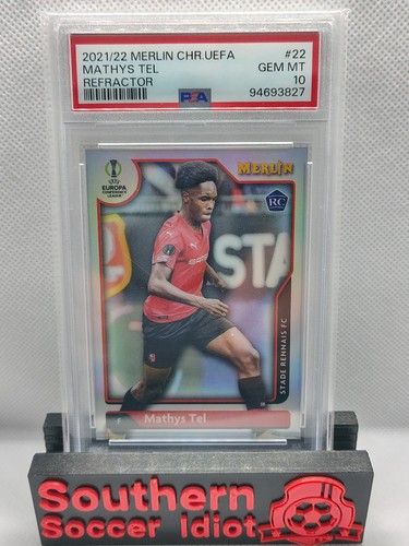 Mathys Tel 2021 Topps Merlin Chrome Refractor