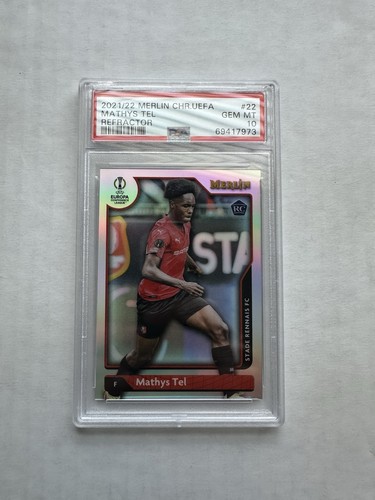 Mathys Tel 2022 Topps Merlin Chrome Refractor