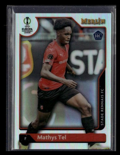 Mathys Tel 2021 Panini Merlin Chrome Refractor