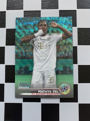 Mathys Tel 2022 Topps Stadium Club Chrome Aqua /275