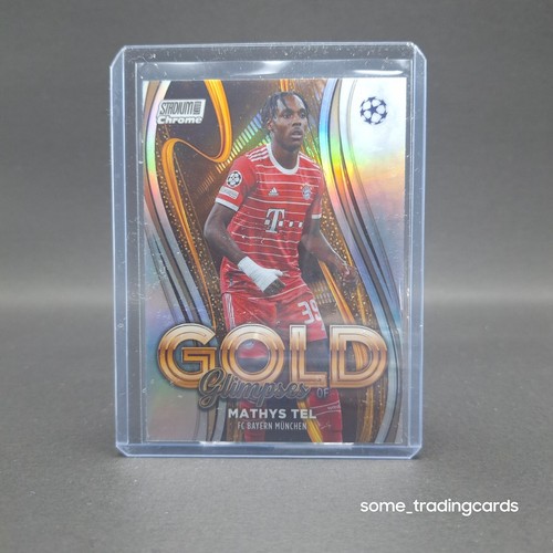 Mathys Tel 2022 Topps Stadium Club Chrome Gold