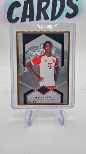 Mathys Tel 2023 Topps Transcendent FC Bayern München Nero /10