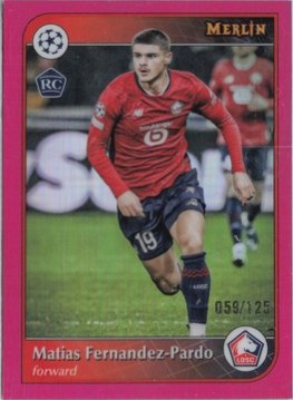Matias Fernandez-Pardo 2025 Topps Merlin Chrome /125
