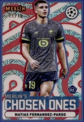 Matias Fernandez-Pardo 2024 Topps Merlin Chrome Purple Mojo /15