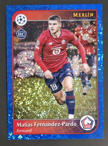 Matias Fernandez-Pardo 2024 Panini Merlin UEFA Club Competitions Blue /150