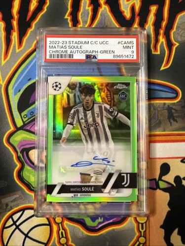Matias Soule 2023 Topps Chrome Green /99