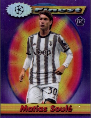 Matias Soule 2022 Topps Finest /15