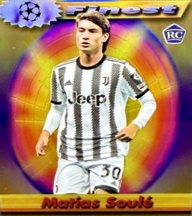 Matias Soule 2022 Topps Finest Gold /50