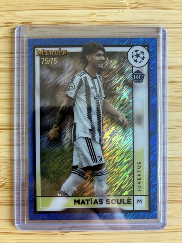 Matias Soule 2023 Panini Merlin Chrome 75/75