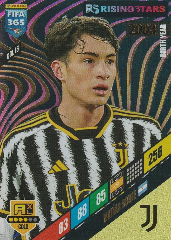 Matias Soule 2024 Panini Adrenalyn XL FIFA 365