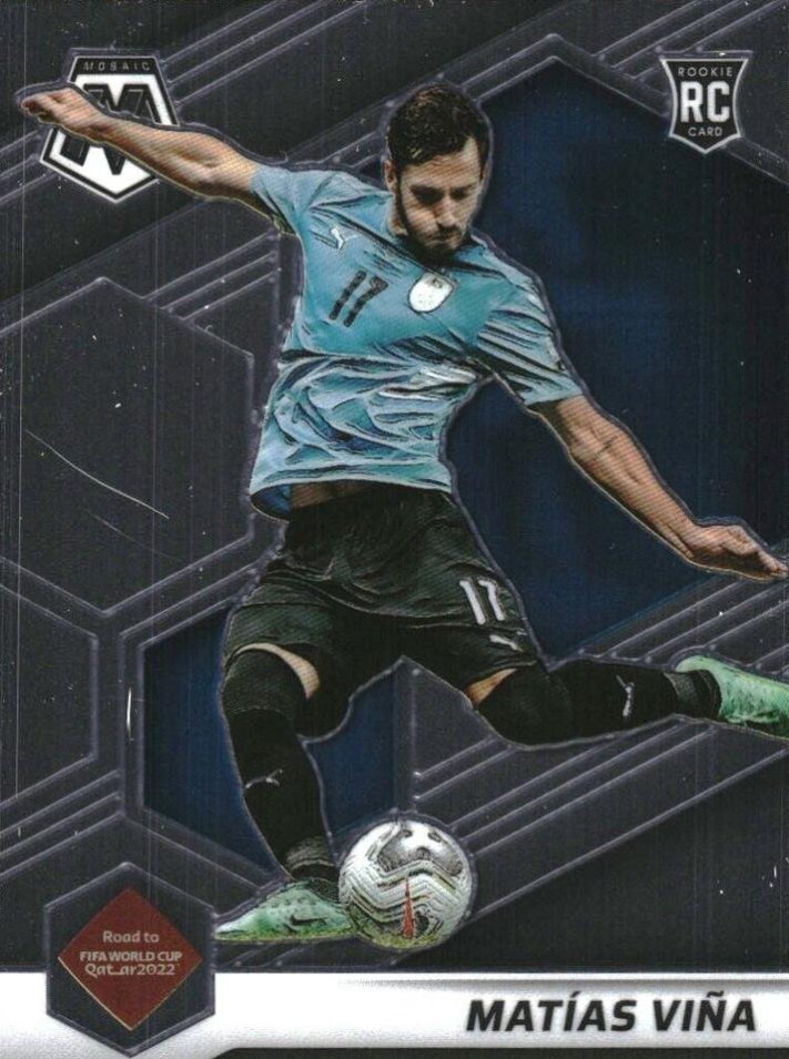 Matias Vina 2021 Panini Mosaic Road to FIFA World Cup